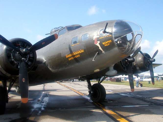 Memphis Belle Closeup